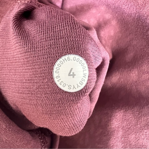 Lululemon Align Pant II 25” Nulu Polar Shift Emboss Plumful Mauve Pink Leggings - Picture 10 of 10